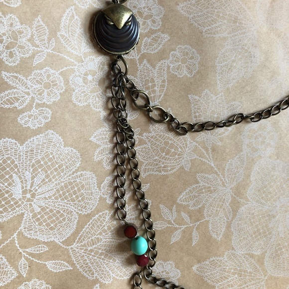 Lucky Brand Layered Necklace, Bronze - Picture 5 of 5